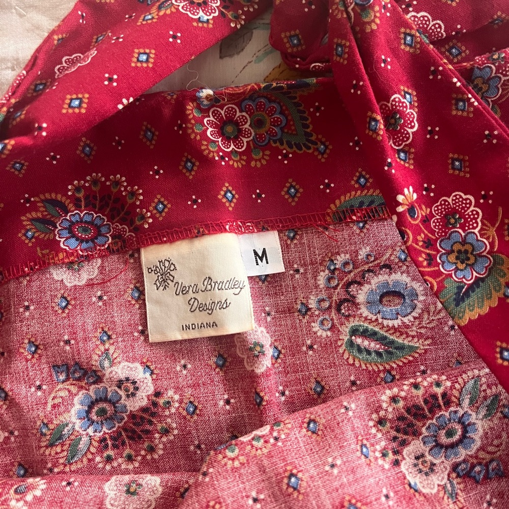 Vera Bradley Vintage Tie Blouse - Picture 3 of 4